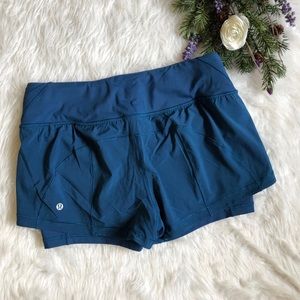Lululemon Blue Shorts